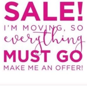Moving Sale!